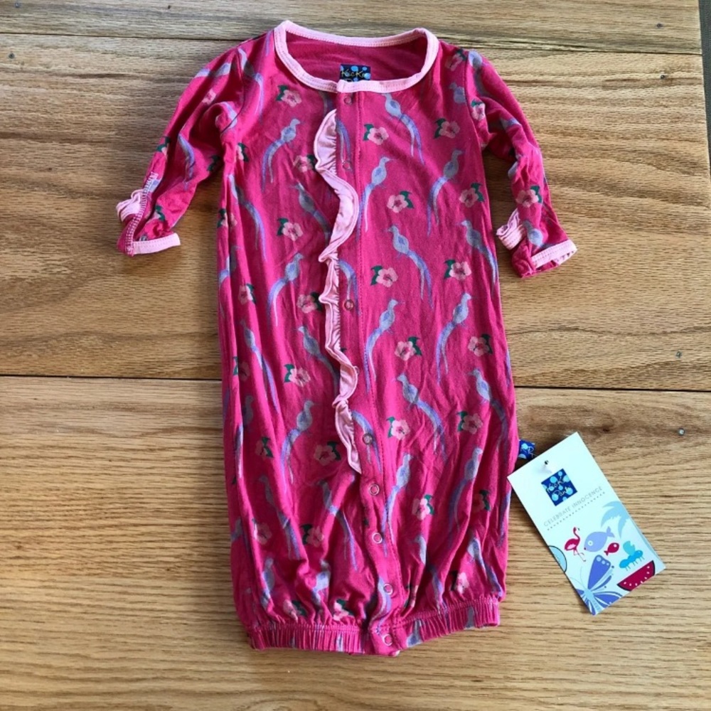 NWT Kickee Pants Converter Gown